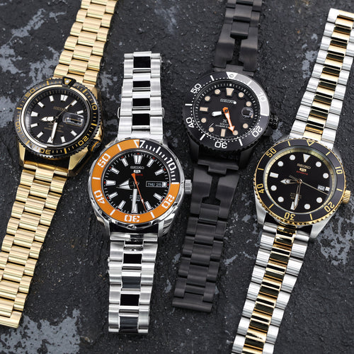 Beauty Of Straight End Stainless Steel Watch Bands