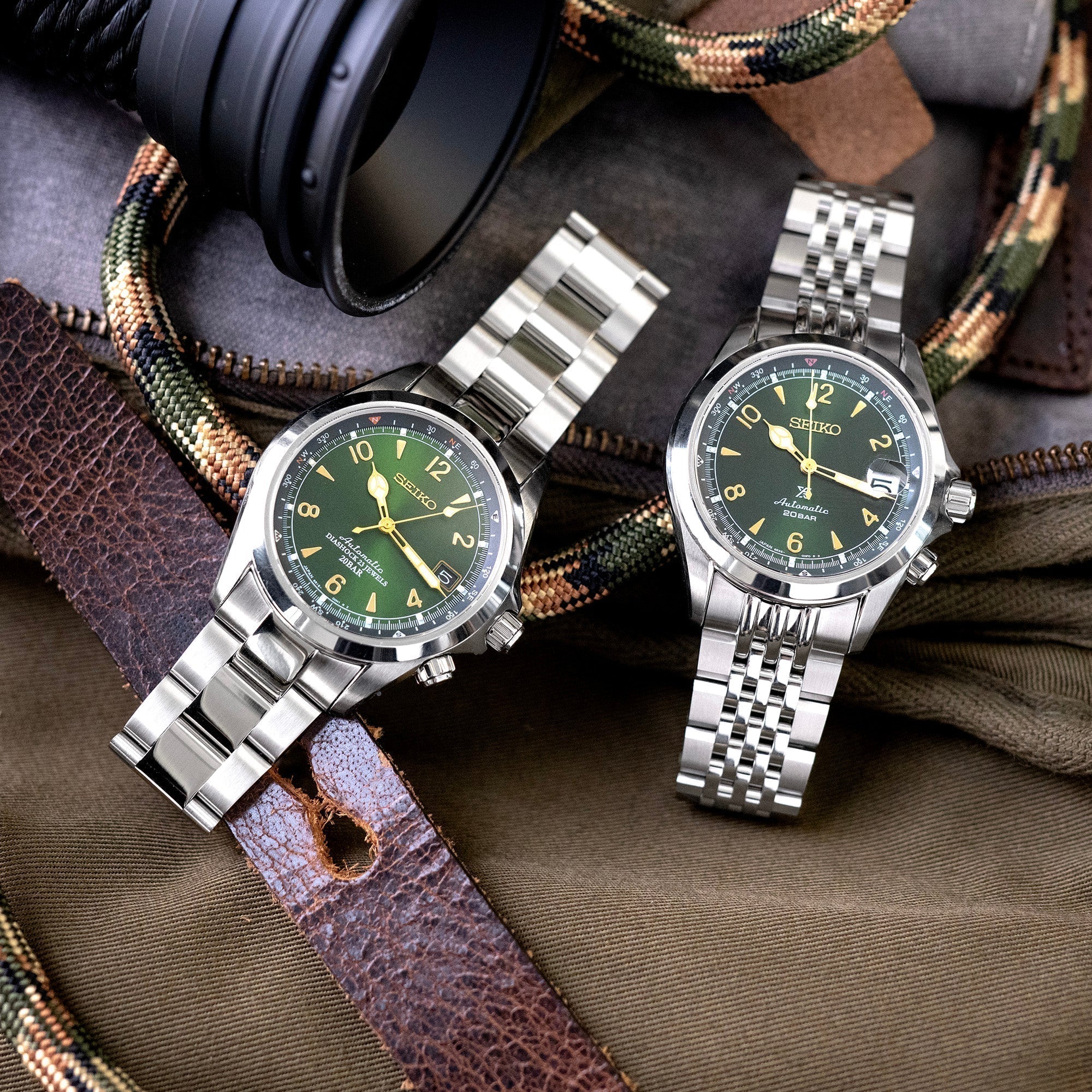 Seiko Alpinist  SPB121 vs SARB017