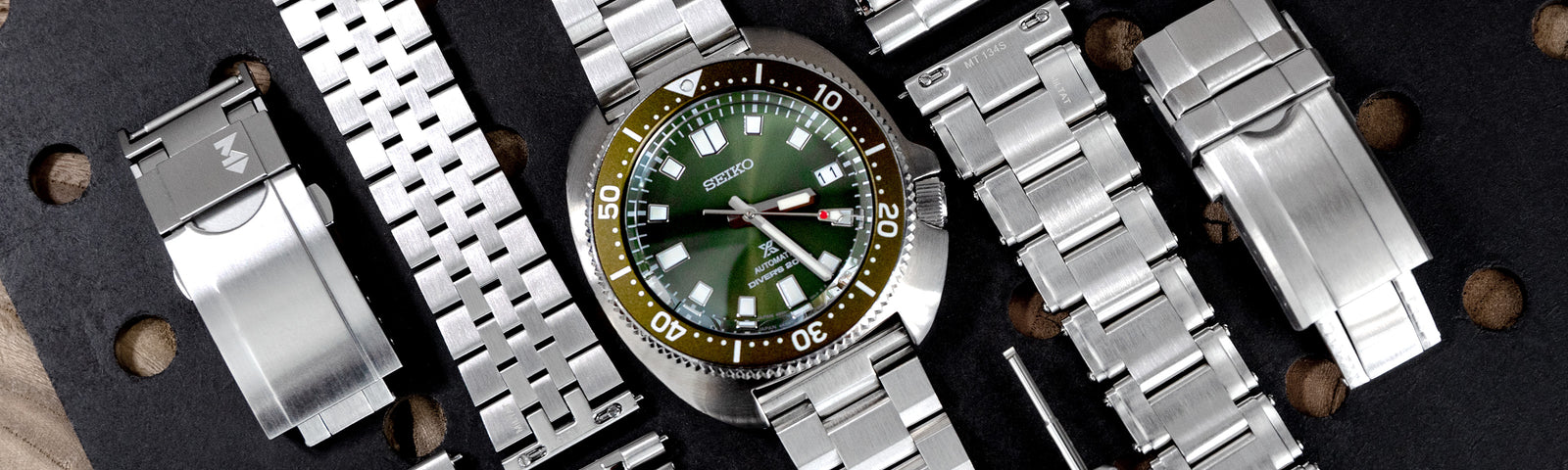 Stainless Steel Watch Bands & Replacement Bracelets