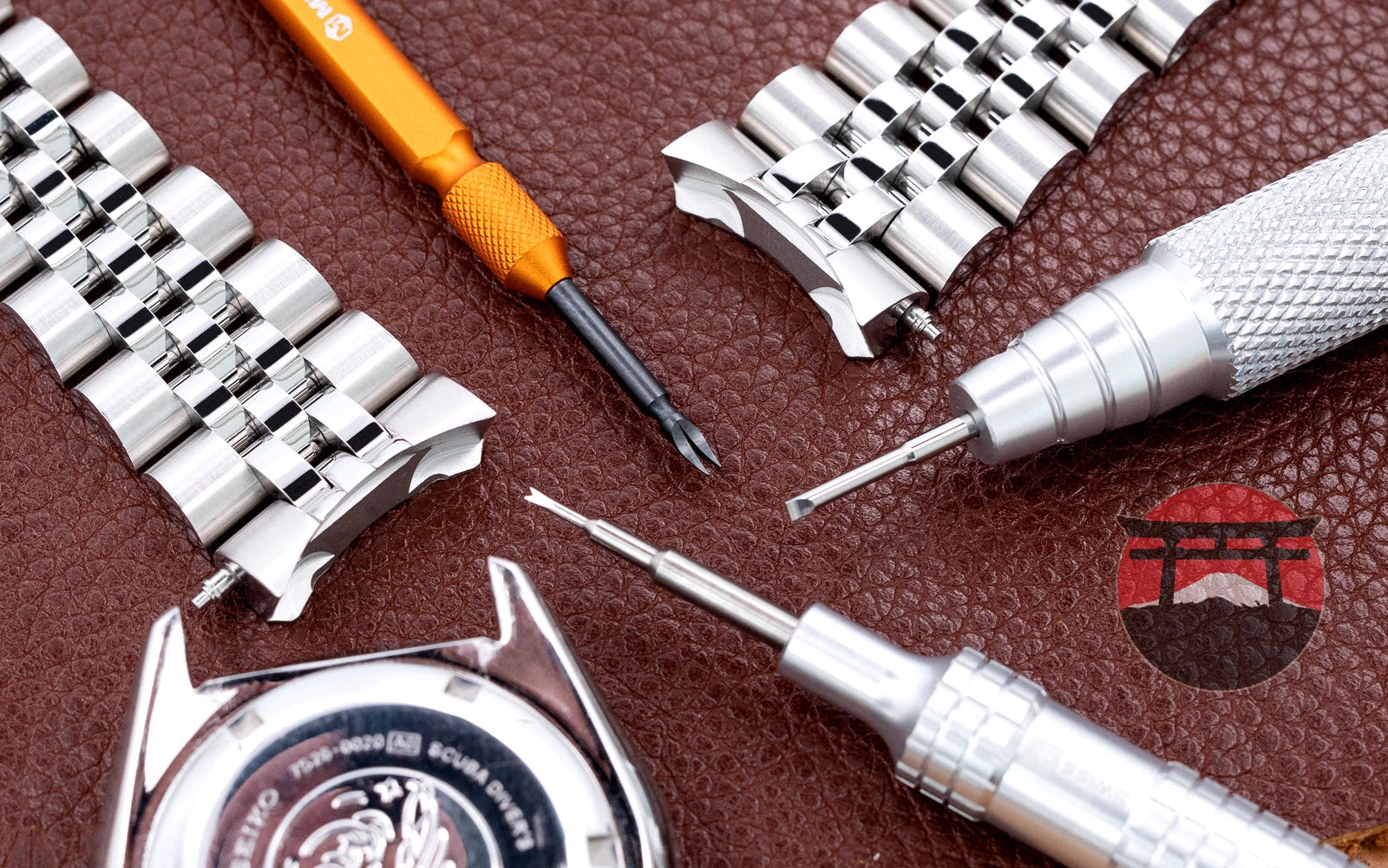 أدوات أحزمة الساعات المصنوعة في اليابان