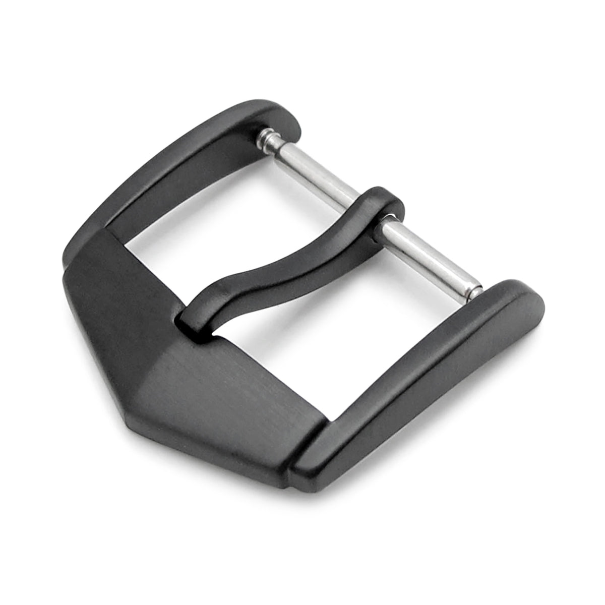 TAG Style 18mm or 20mm Top Quality Stainless Steel 316L Spring Bar type Buckle, PVD Black finish