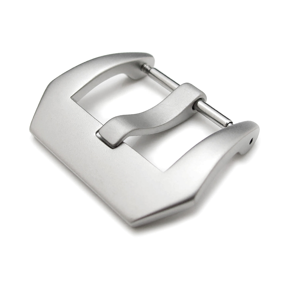 20mm, 22mm High Quality 316L Stainless Steel Spring Bar type Tongue Buckle, Sandblasted finish