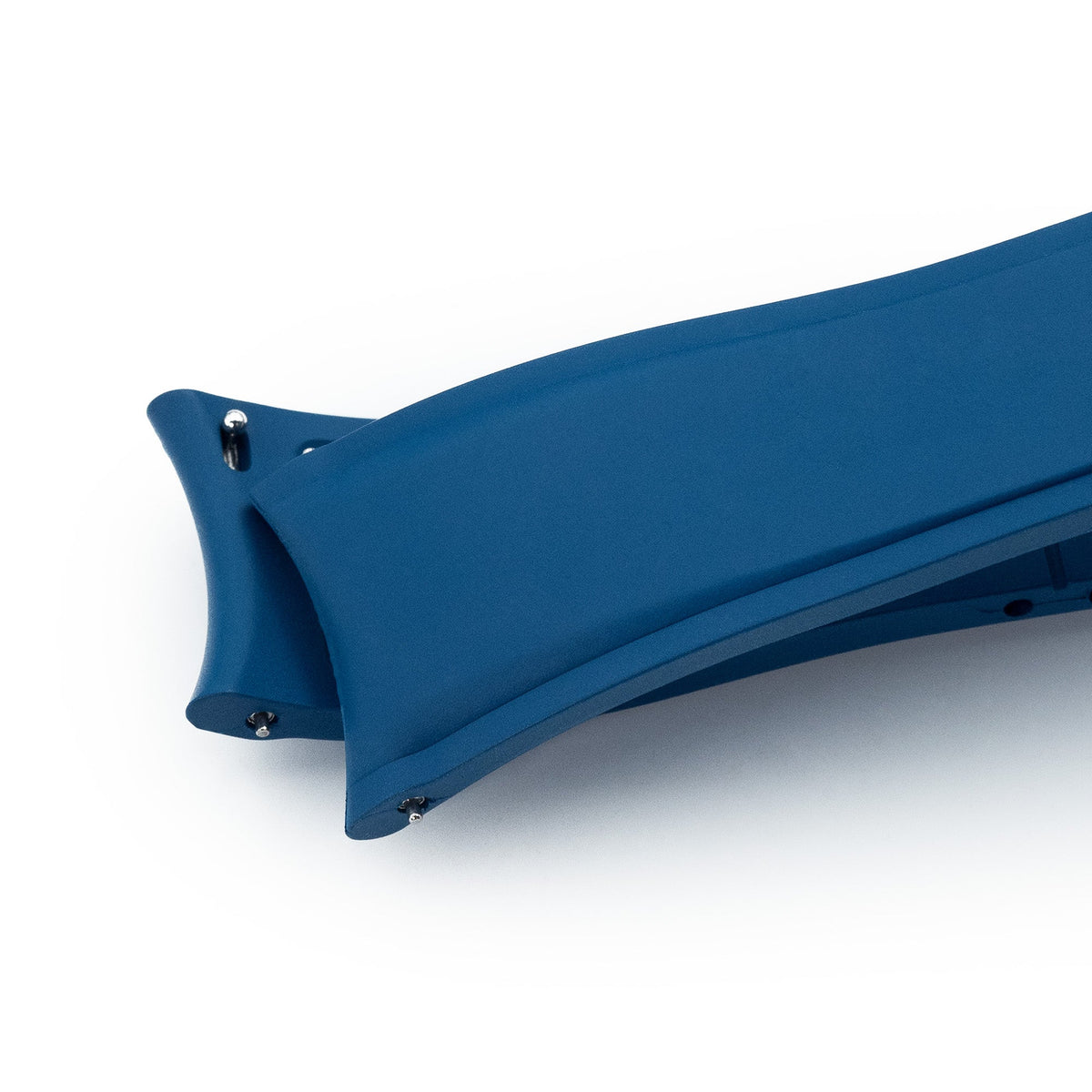 Crafter Blue - CX03 Royal Blue Quick Release Flexi-Curved FKM Rubber Watch Strap Strapcode Watch Bands