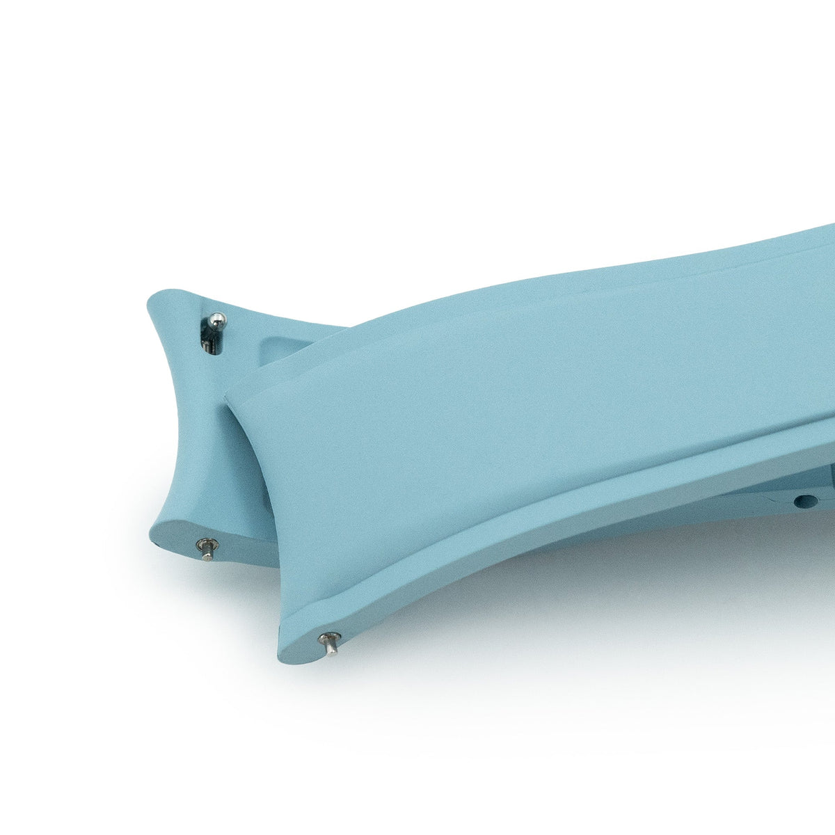 Crafter Blue - CX03 Baby Blue Quick Release Flexi-Curved FKM Rubber Watch Strap Strapcode Watch Bands