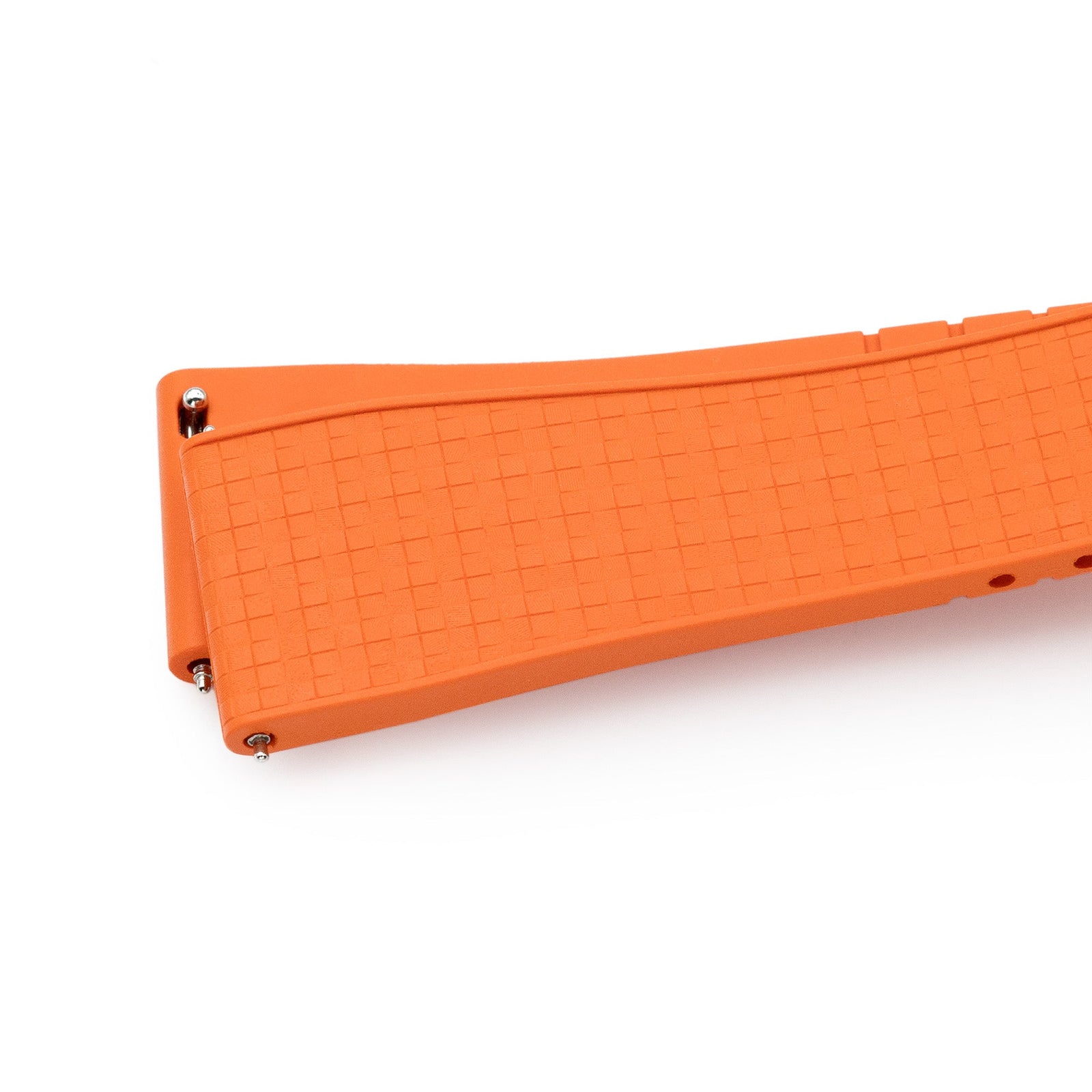 Quick Release FKM29 Orange FKM Rubber watch strap Strapcode watch bands