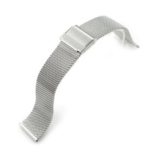 Superfine Quick Release Polished Mesh Watch Band 18mm 19mm 20mm 22mm