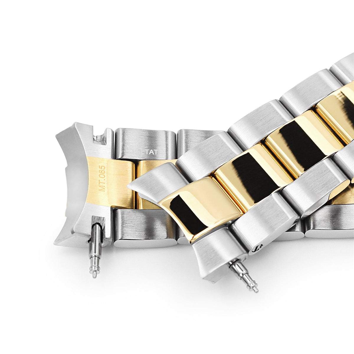 Super-O Boyer 20mm Two-Tone Stainless Steel Bracelet for Seiko Alpinist SARB017 SPB155