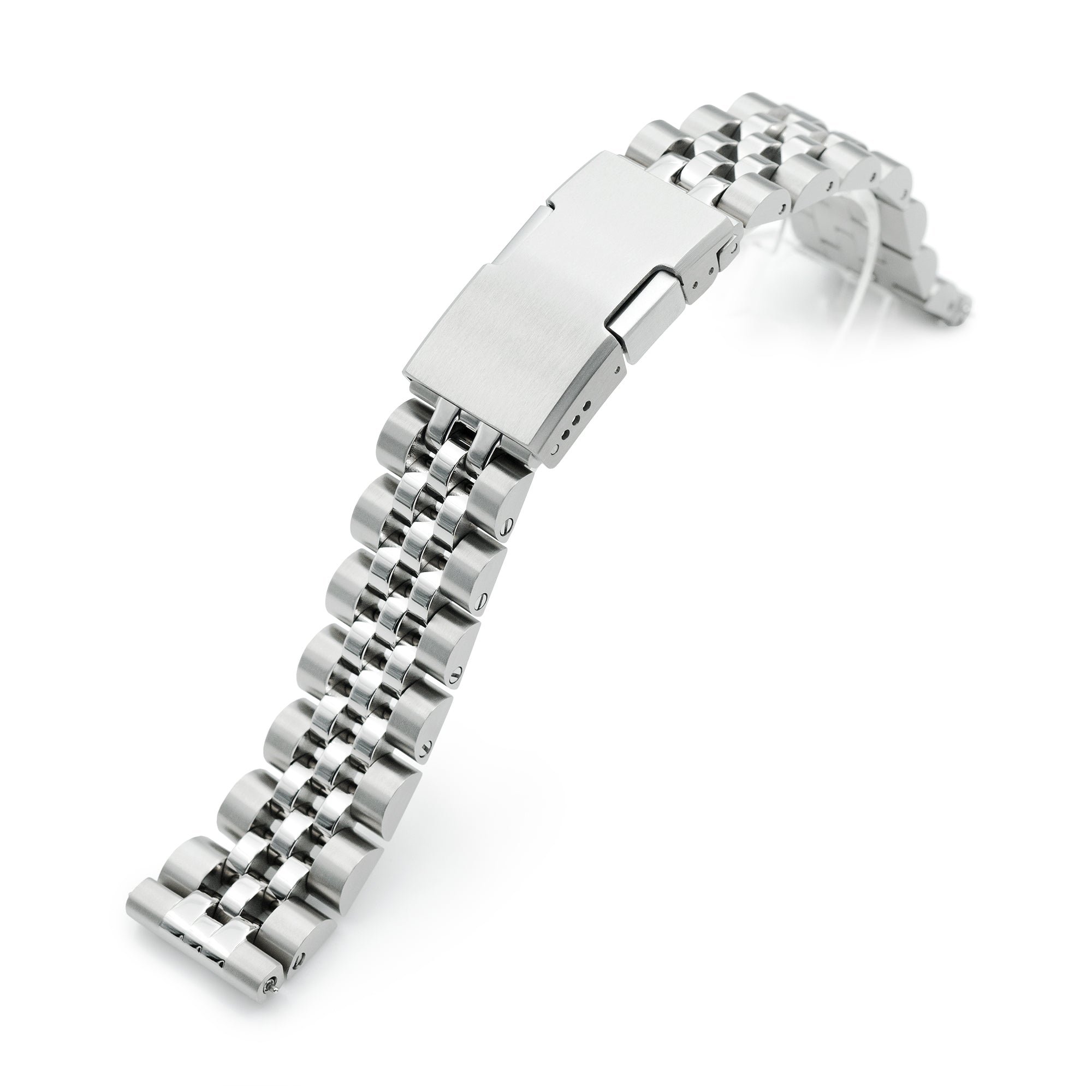 20mm Angus-O2 QR Titanium Watch Band Straight End Quick Release, Brushed Slinea Clasp Strapcode watch bands