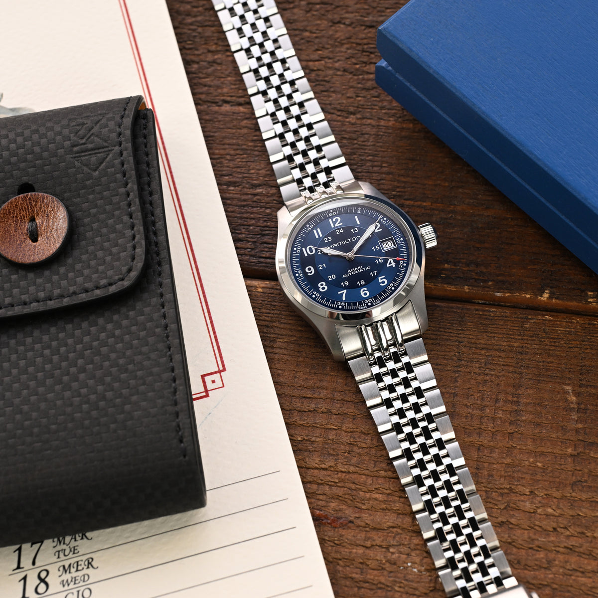 Asteroid 20mm Stainless Steel Bracelet for Seiko Alpinist SARB017 SPB155