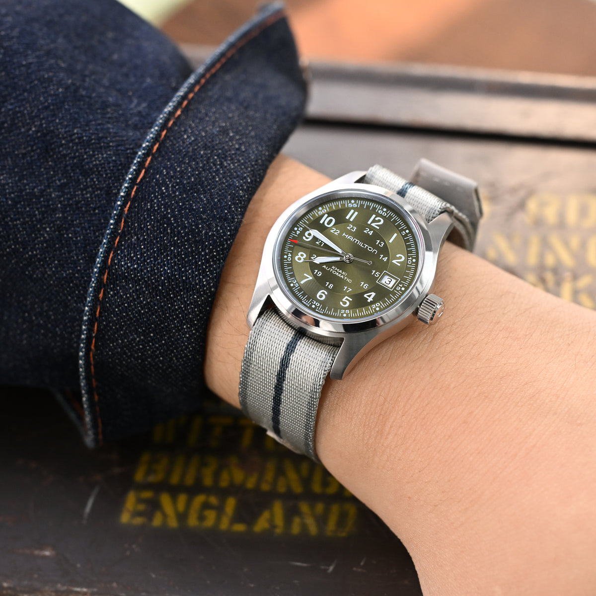 20mm or 22mm The M-22 B Strap by HAVESTON Straps