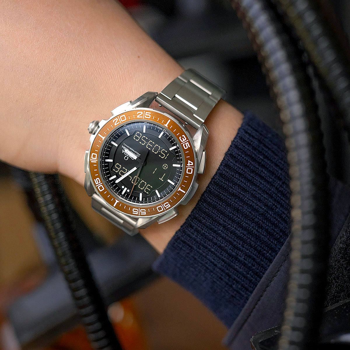Cinturino Orologio Riven-O2 Titanio 20mm Estremità Dritte Rilascio Rapido