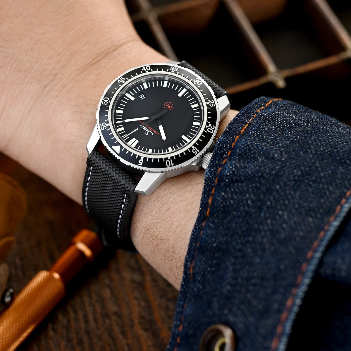 Sinn EZM 3F Strapcode watch bands