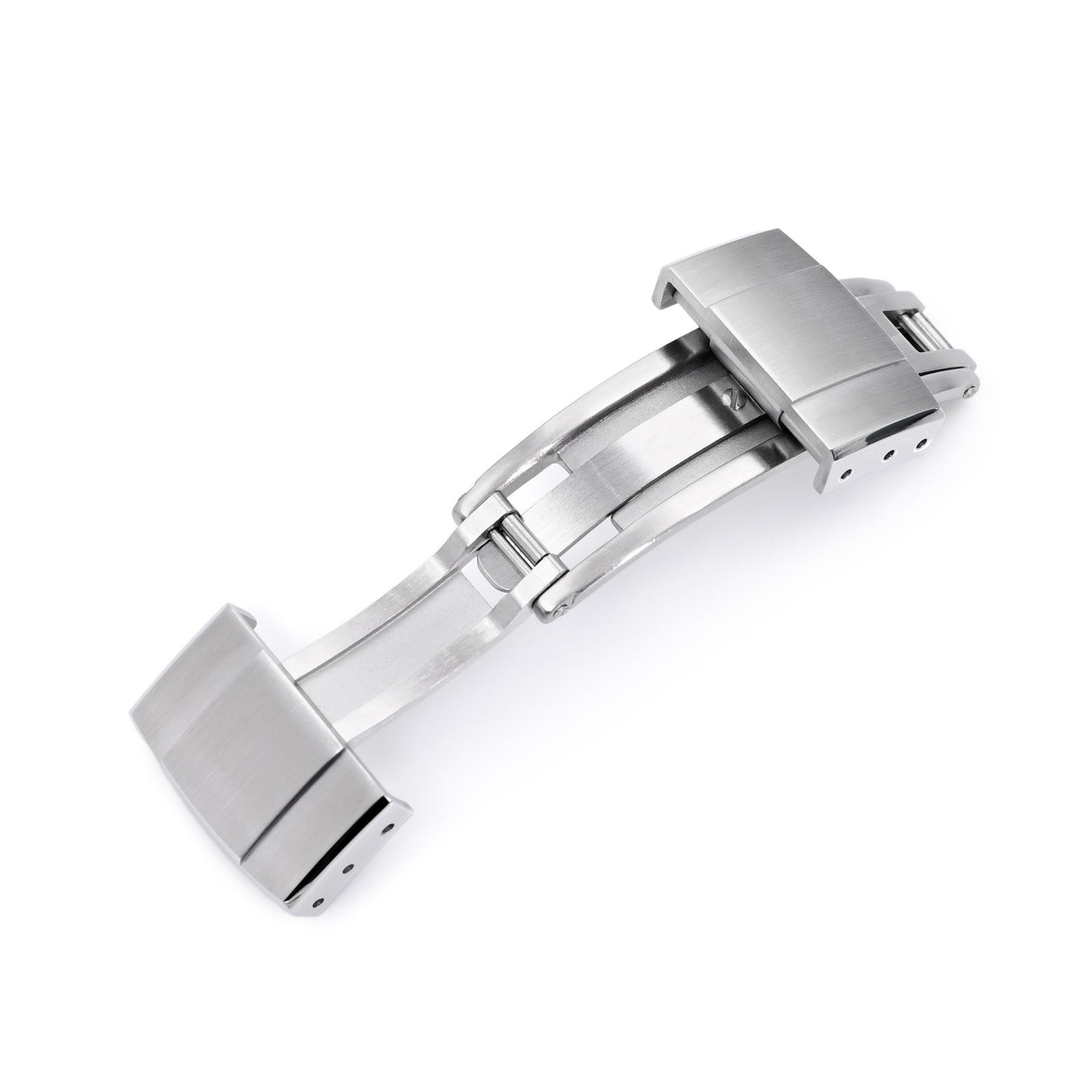 16mm to 20mm Deployment Buckle / Butterfly Watch Clasp, Brushed Strapcode watch bands