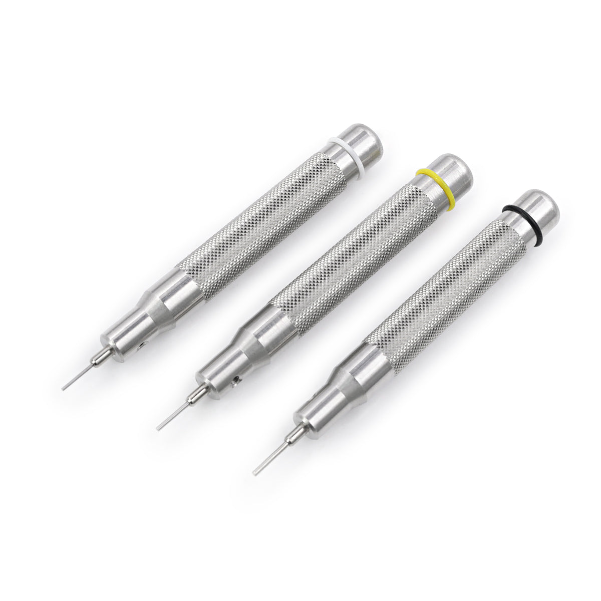 Set di 3 strumenti per la rimozione di perni e regolazione maglie cinturino orologio