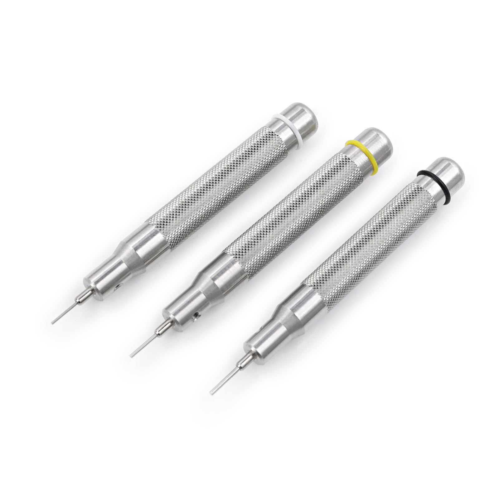 Set di 3 strumenti per la rimozione di perni e regolazione maglie cinturino orologio