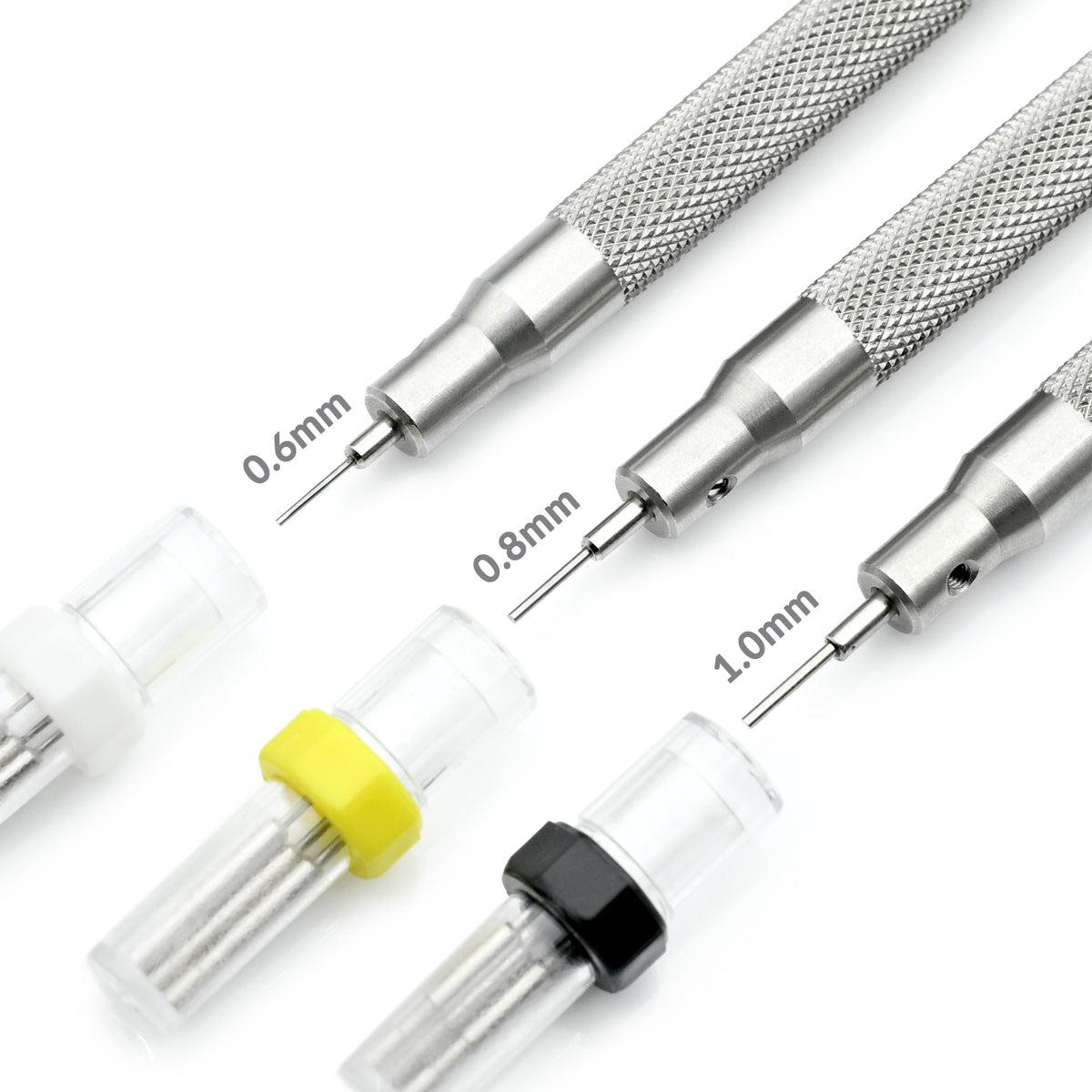 Set di 3 strumenti per la rimozione di perni e regolazione maglie cinturino orologio