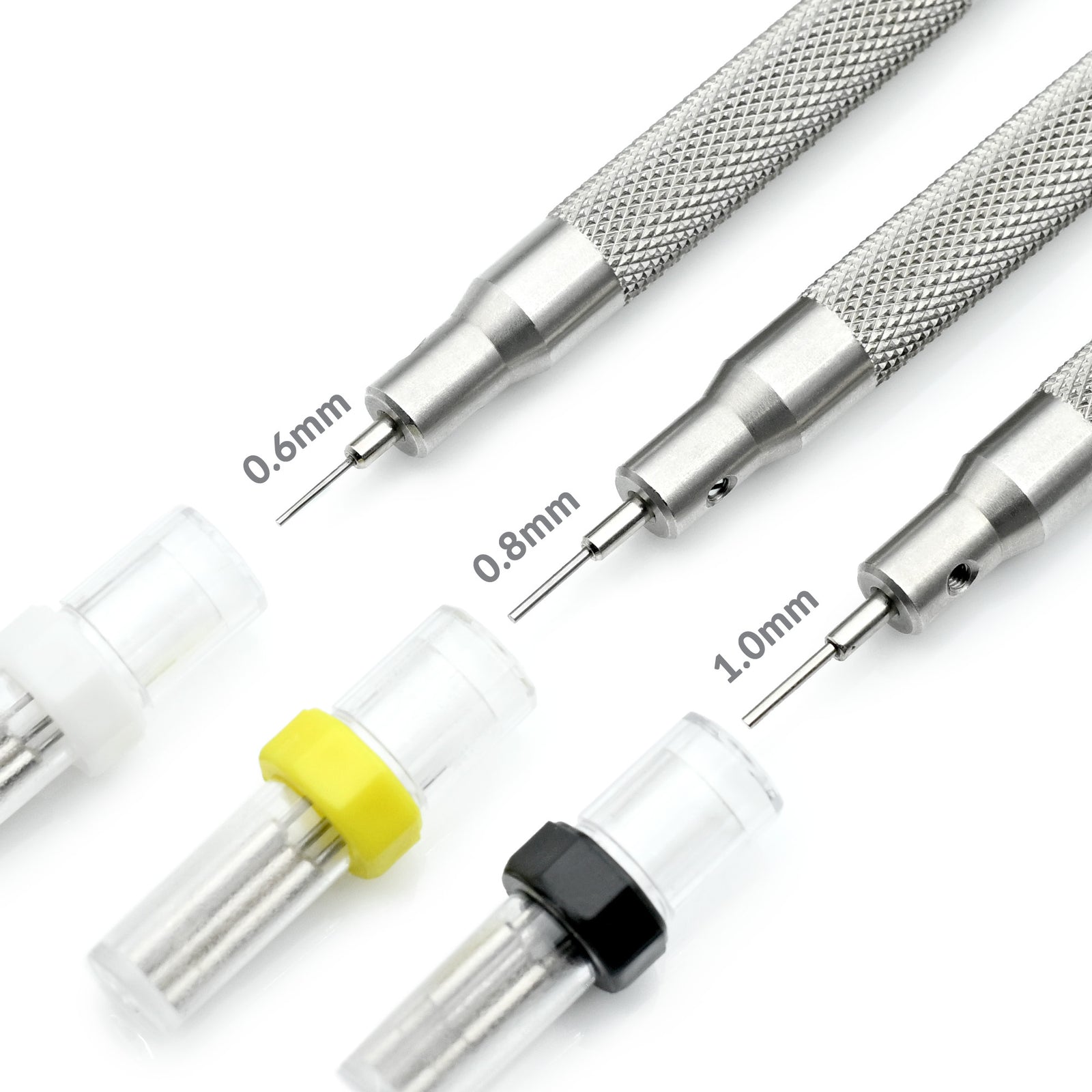 Set di 3 strumenti per la rimozione di perni e regolazione maglie cinturino orologio