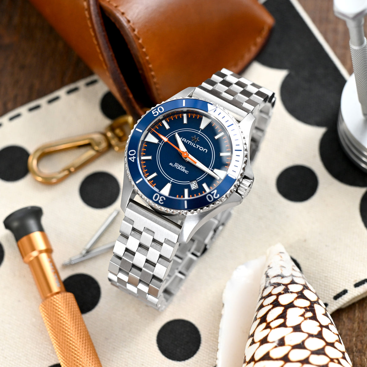 Super Engineer II 19mm Stainless Steel Straight End Watch Band