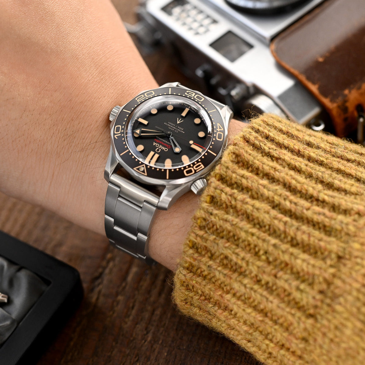 Omega Seamaster Diver 300M Co-Axial Master Chronometer 42MM Ref. 210.30.42.20.01.001 Strapcode watch bands