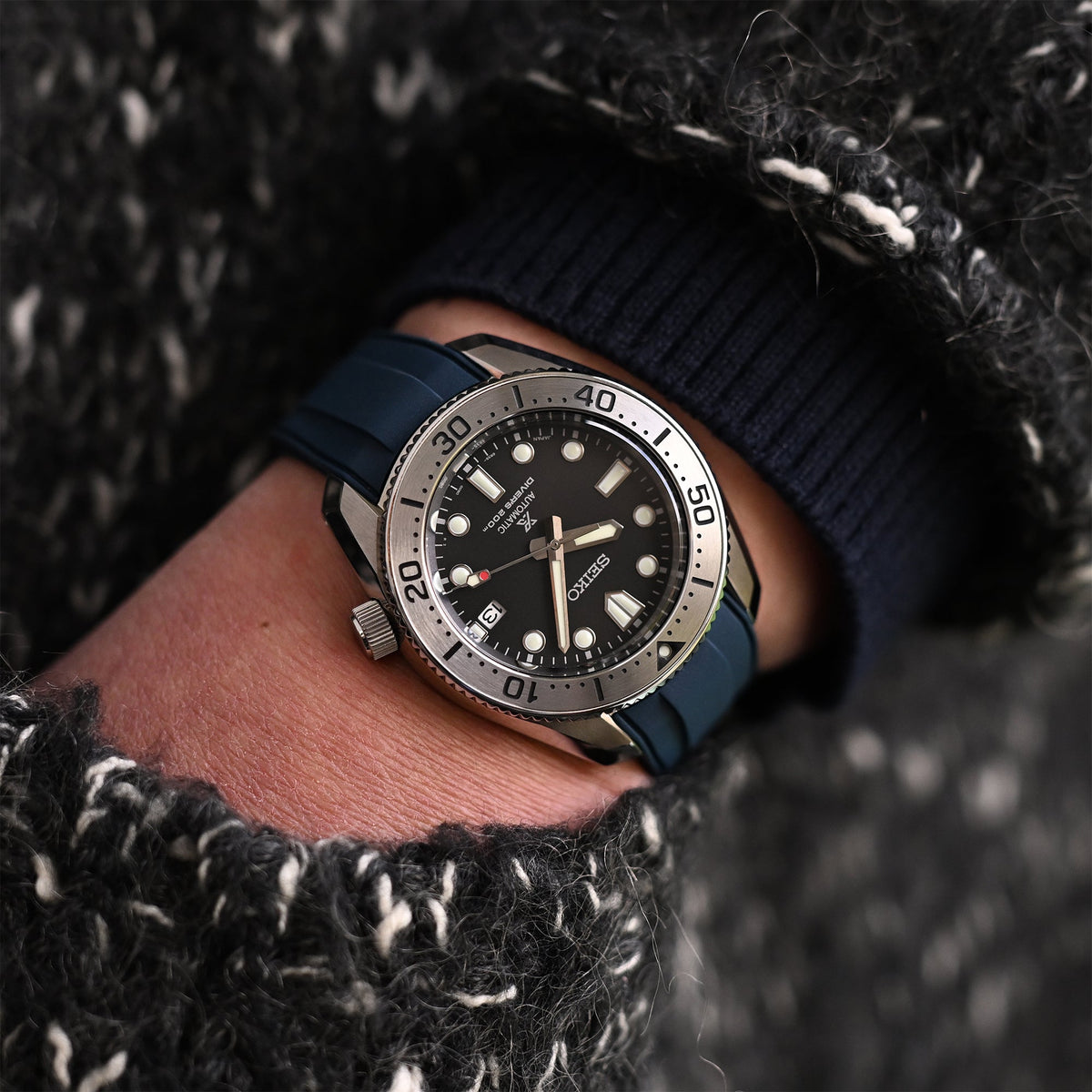 Seiko Prospex Automatic 1968 Diver Baby Marinemaster SPB185 Strapcode watch bands