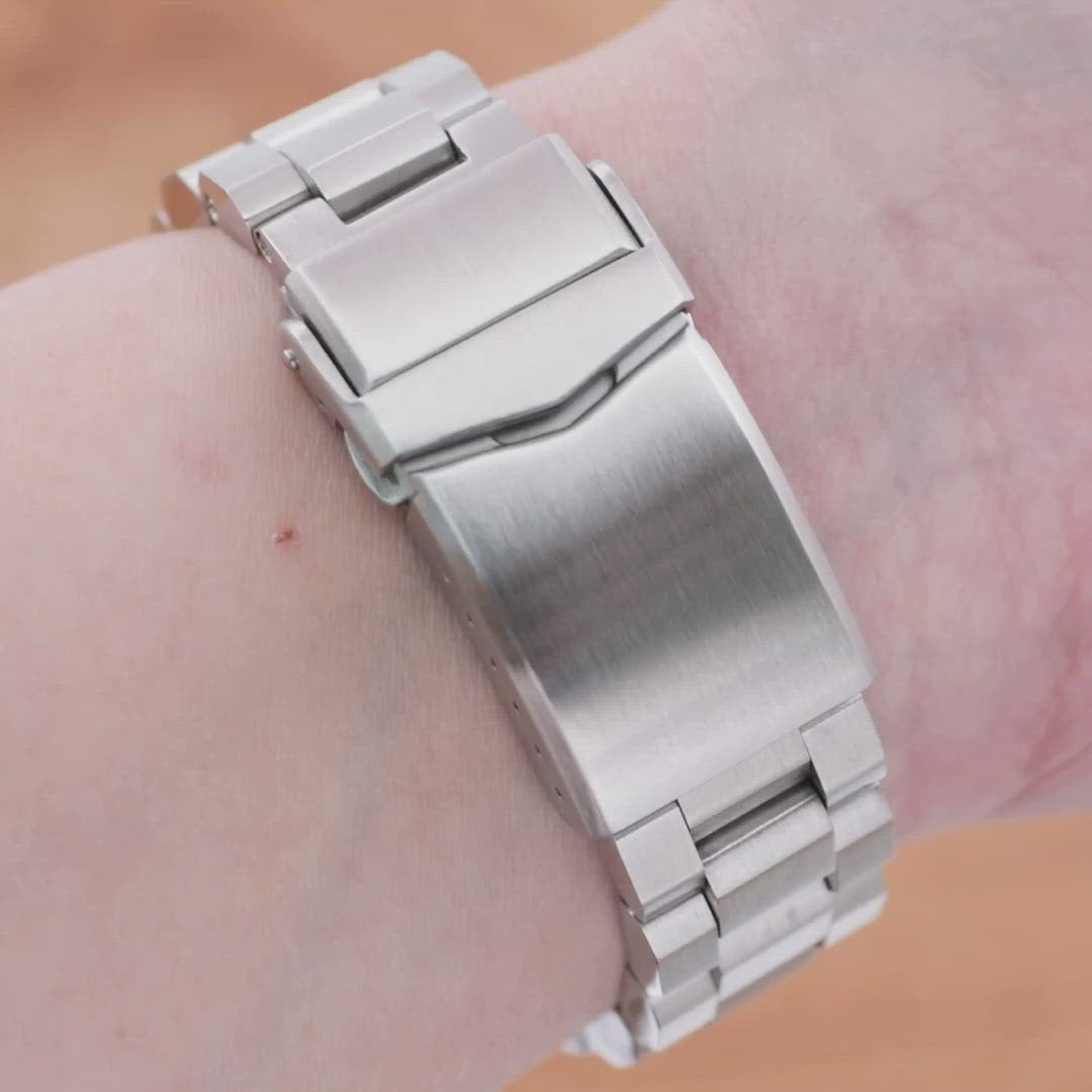 Hexad 22mm Stainless Steel watch Bracelet for Seiko Samurai SRPB51 SRPB09 SRPC93