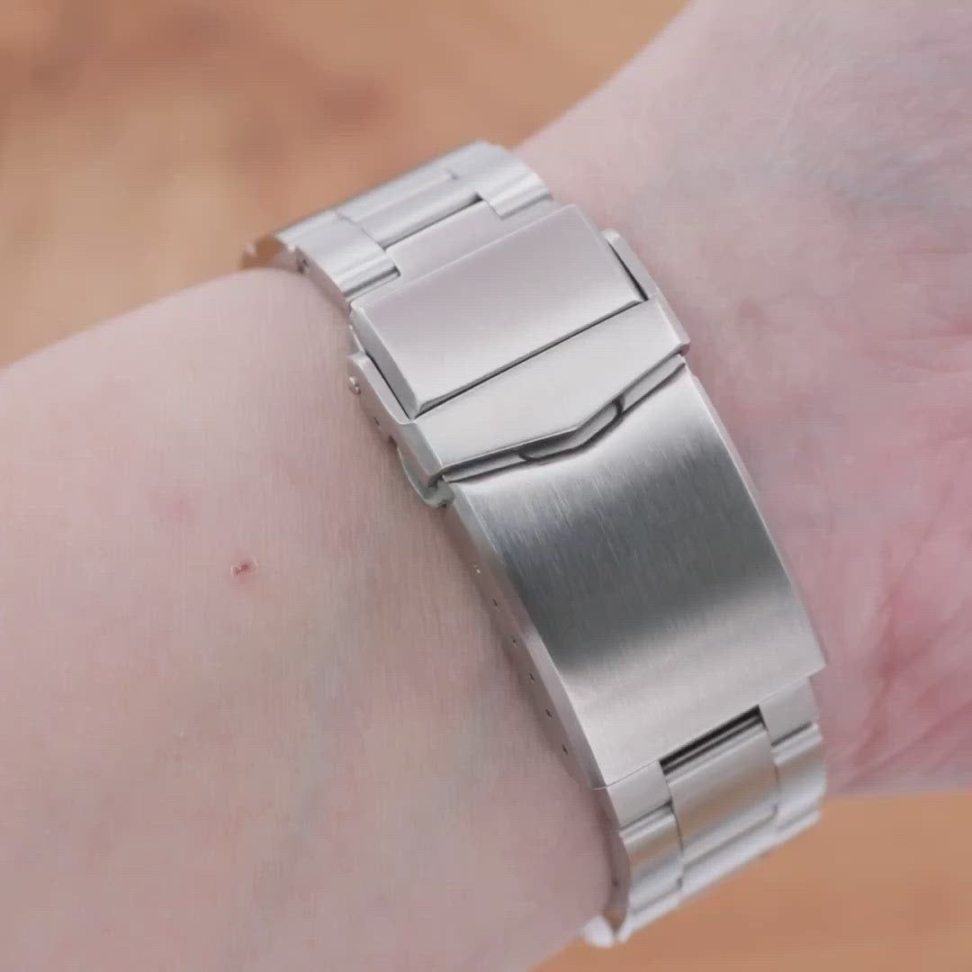 Super-O Boyer 22mm Stainless Steel Bracelet for Seiko Turtle SRP777 SRP775 SRPA21