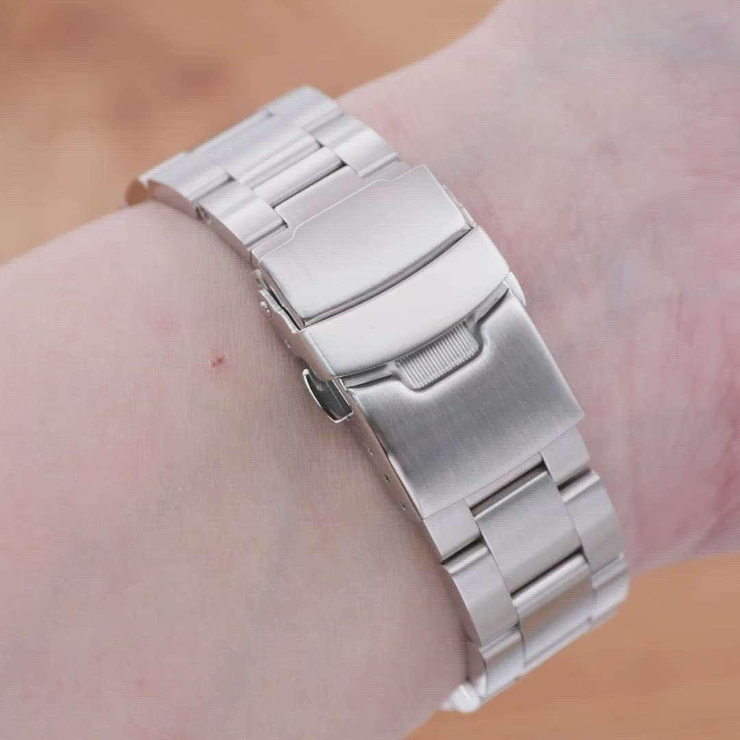 Super-O Boyer 22mm Stainless Steel Bracelet for Seiko Turtle SRP777 SRP775 SRPA21