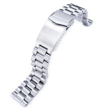 20mm Endmill Soid 316L Stainless Steel Watch Bracelet Straight End V-Clasp Button Double Lock Strapcode Watch Bands