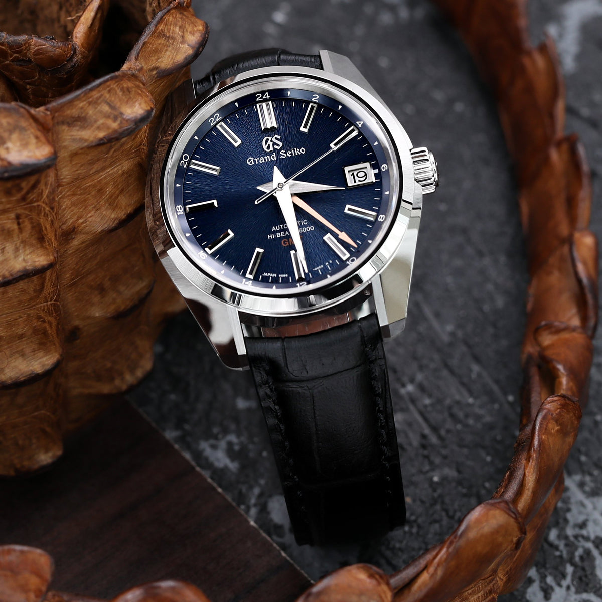 Grand Seiko Boutique Limited Edition SBGJ235 Hi-Beat 36000 GMT Strapcode Watch Bands