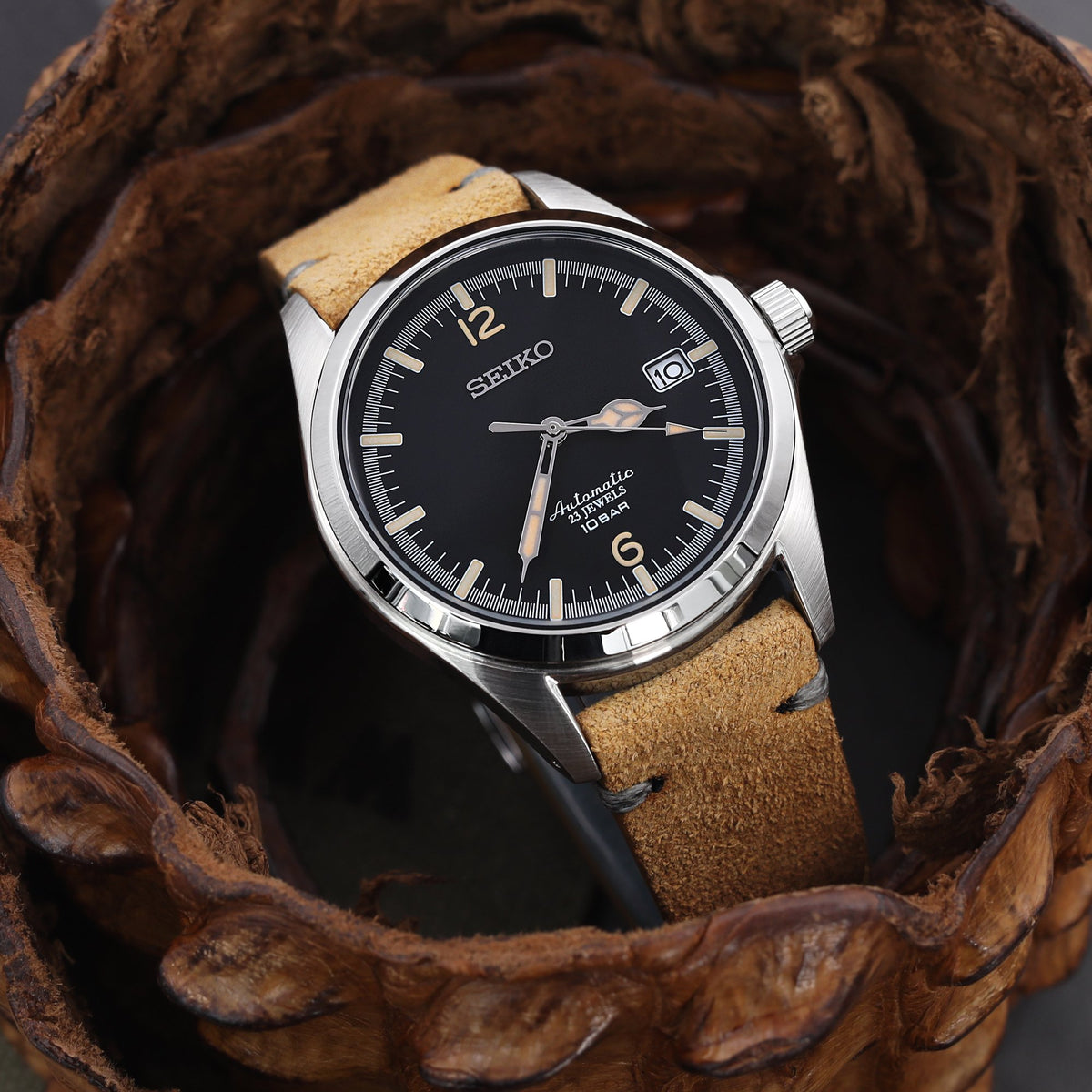 Seiko SZSB006 TicTAC 35th Anniversary on 20mm quick release Strapcode Watch Band