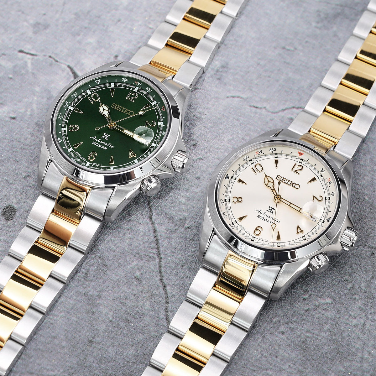 Seiko Prospex Green Alpinist SPB121J1 Strapcode Watch Bands