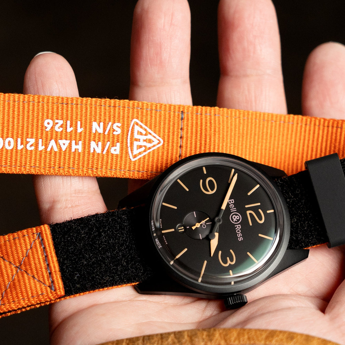 Bell &amp; Ross Heritage BR123-95-SC Strapcode Watch Bands