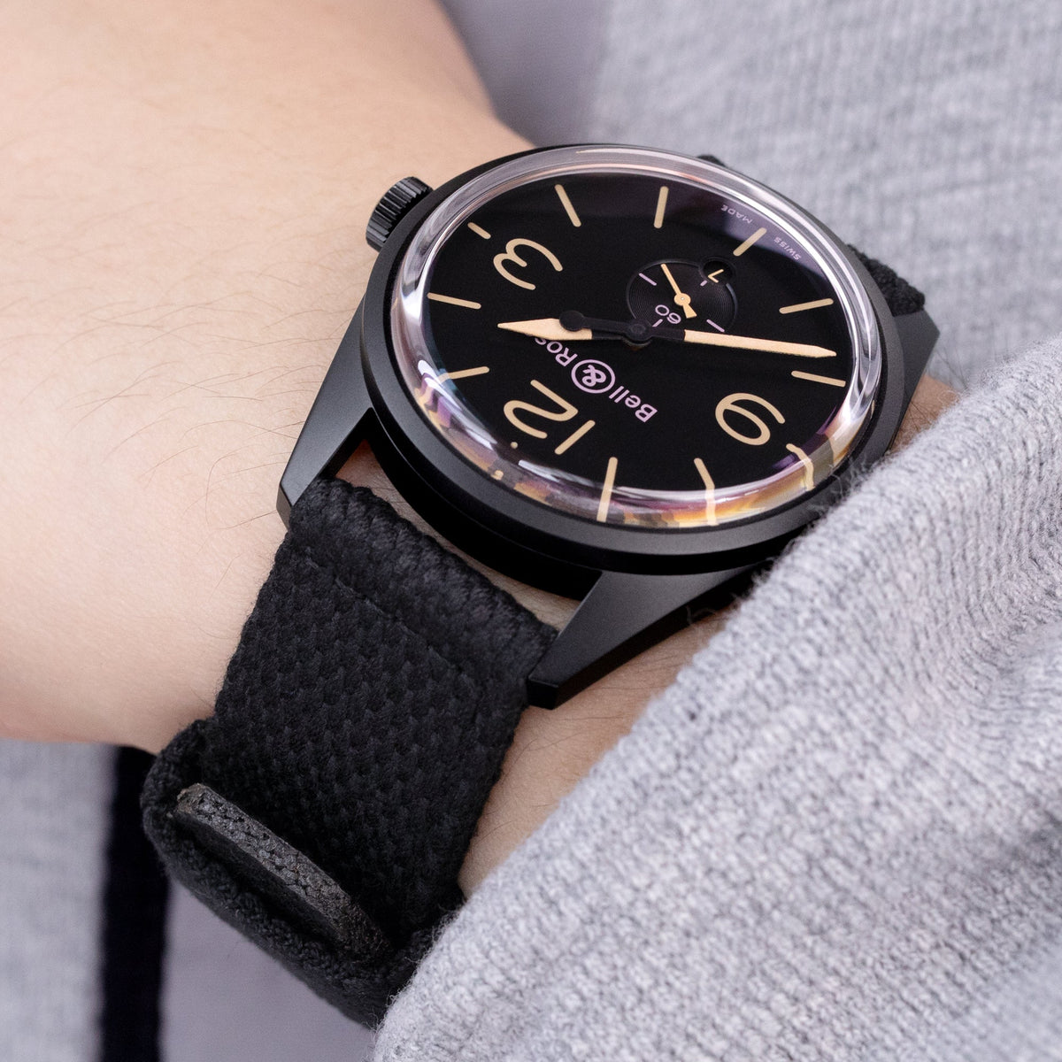 Bell &amp; Ross Heritage BR123-95-SC Strapcode Watch Bands