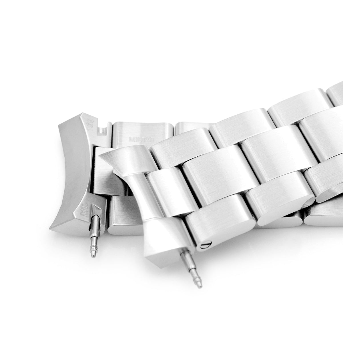 20mm Super Boyer for Seiko Alpinist SARB017 V-Clasp Brushed Strapcode watch bands