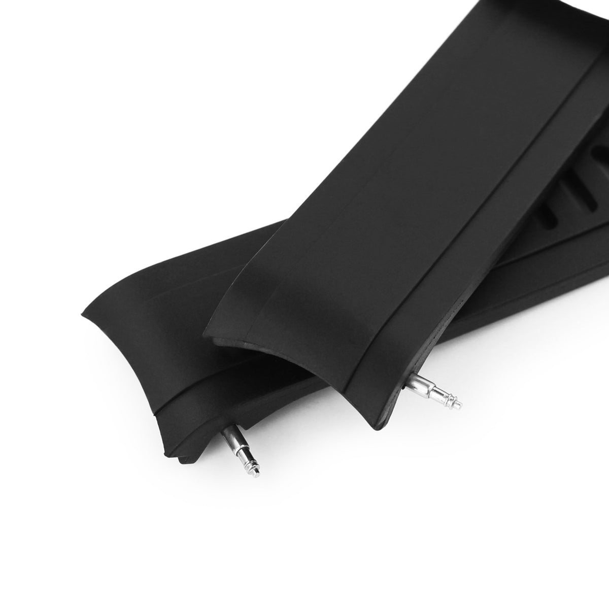 20mm Crafter Blue - Black Rubber Curved Lug Watch Strap for Seiko Baby MM200 &amp; Mini Turtles Strapcode Watch Bands