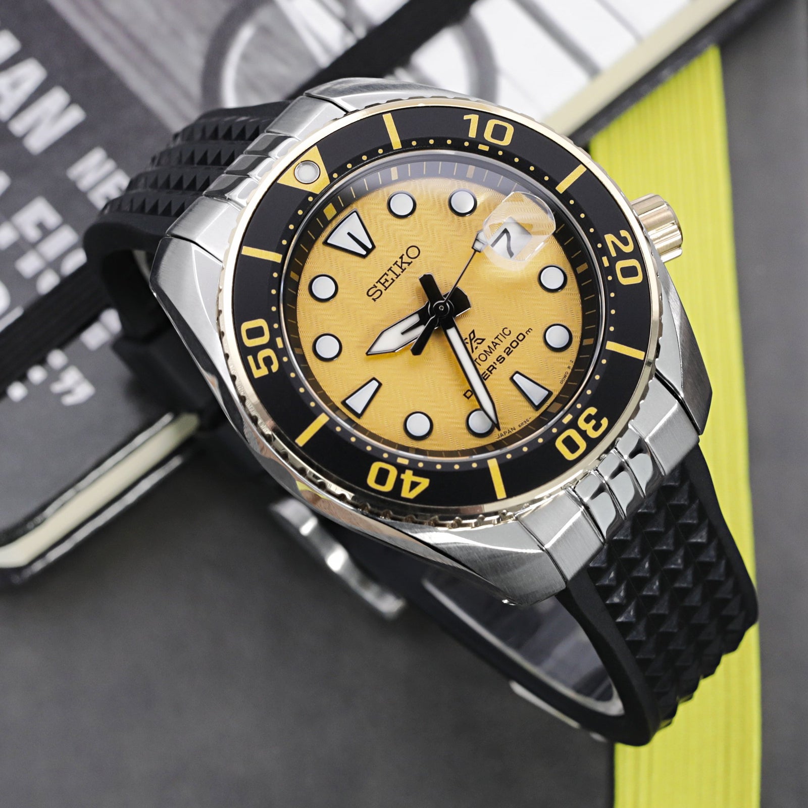 Seiko Prospex Sumo SPB194J Zimbe 15 Thailand Limited Edition Strapcode Watch Bands