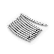 Barres à ressort courbées double épaulement 1,50 mm de diamètre (lot de 20 pièces)