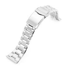 22mm Hexad III QR Watch Band Straight End Quick Release, 316L Stainless Steel Brushed V-Clasp Strapcode Watch Bands