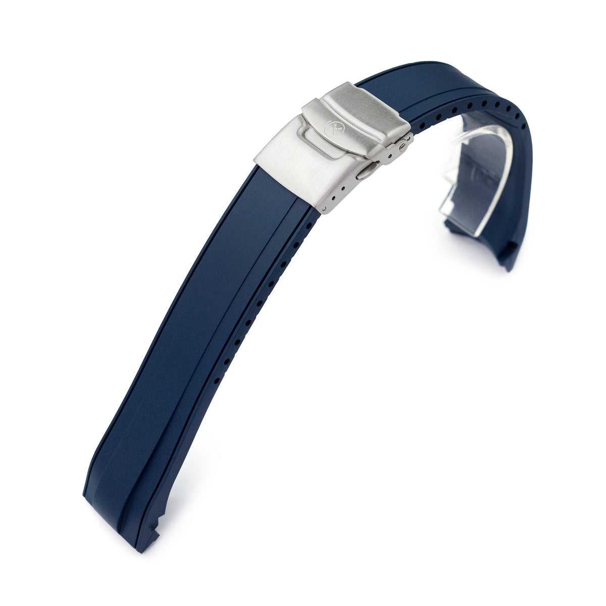 StrapXPro - SRX1A Vulcanized Rubber Strap for Seiko Samruai, King Samruai, Blue Strapcode watch bands